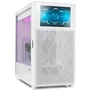 Nox Hummer BIOS Semitorre Blanca con Pantalla LCD de 8 pulgadas